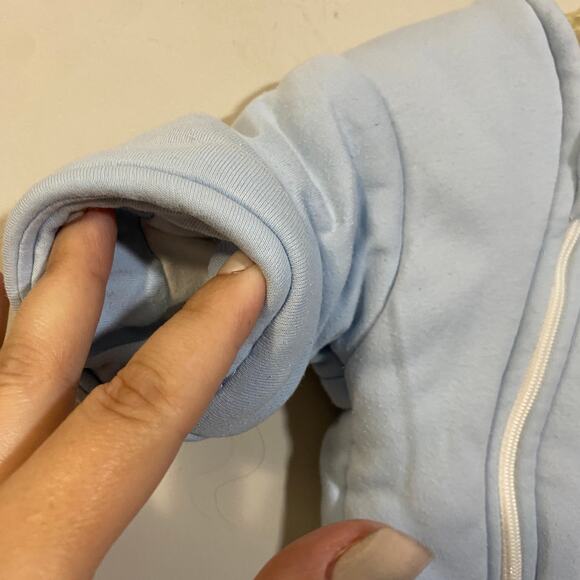 Baby Merlin's Magic Sleepsuit Swaddle Transition Sleepsack Blue Sz Small 3-6 mo - Picture 6 of 10